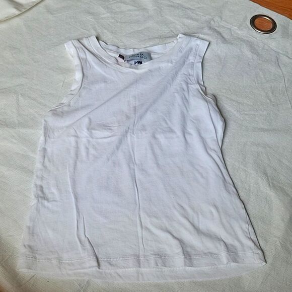 Misha Nonoo Women's White Tank Top Small 100% Cotton - Picture 2 of 5